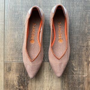 Rothy’s The Pointe shoe is herringbone wool